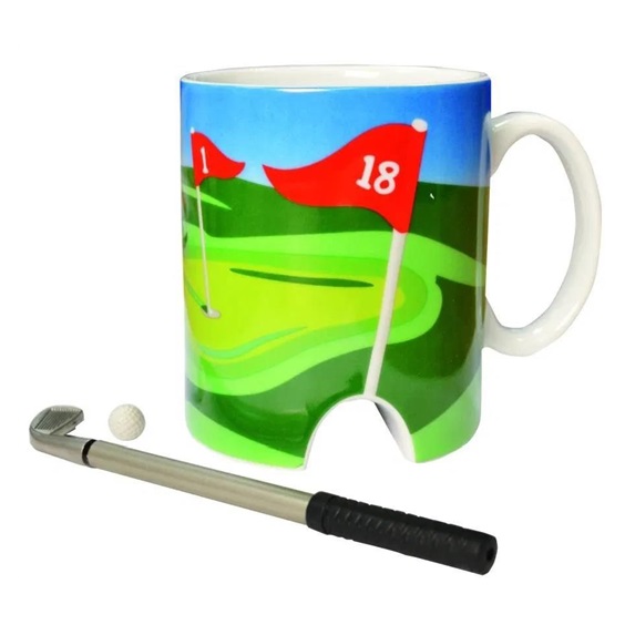 Longridge Golf Mug and Mini Putter