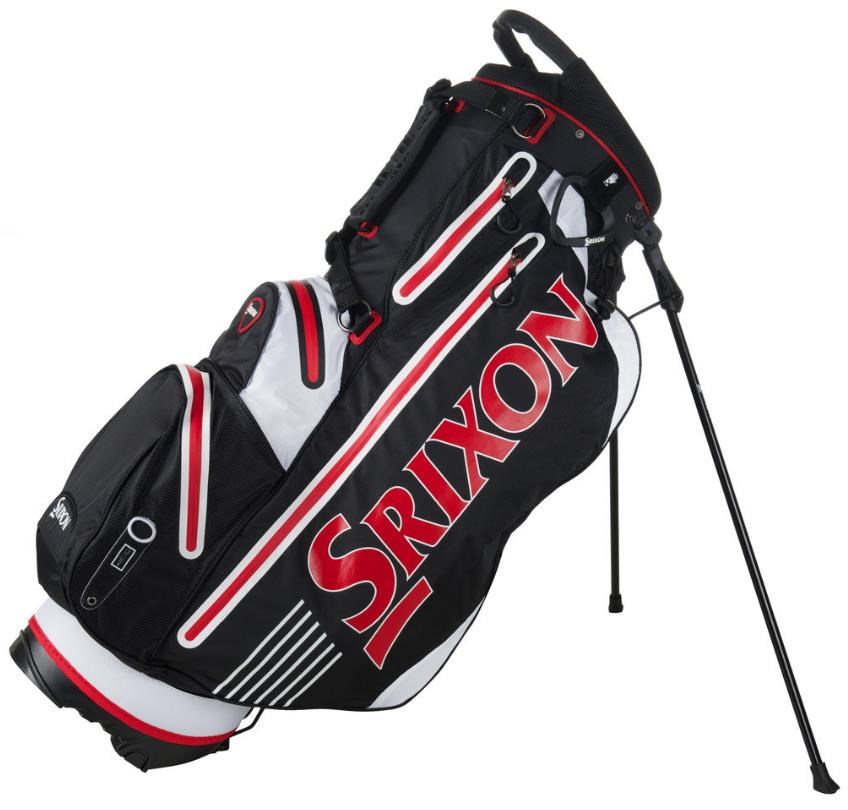 Srixon Waterproof stand bag, czarno/biały