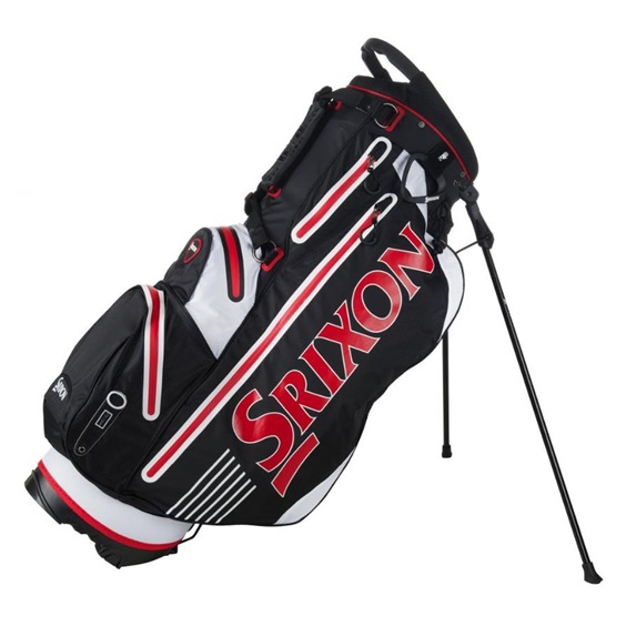 Srixon Waterproof stand bag, czarno/biały