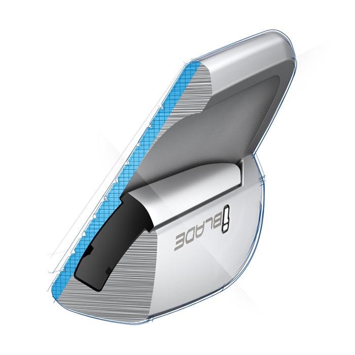 PING iBlade irony męskie, stal, Blue Dot