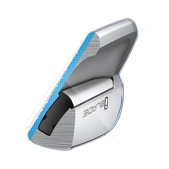 PING iBlade irony męskie, stal, Blue Dot