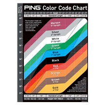 PING iBlade irony męskie, stal, Blue Dot