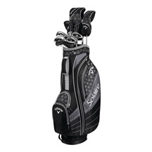 Callaway Solaire 11-piece Black damski zestaw golfowy