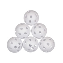 Masters Airflow XP plastikowe piłki treningowe, białe, 6 szt.