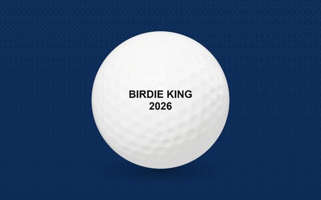 Twój napis na piłkach Titleist. Za darmo.