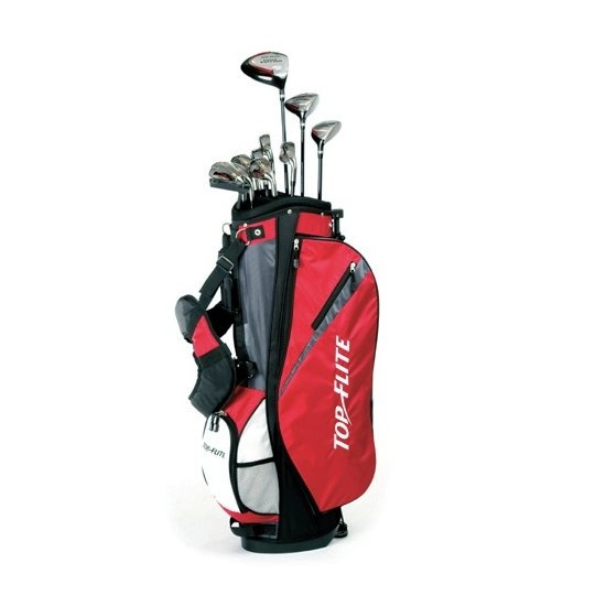 Top-Flite Tour Edition 16PC mens golf set 12, MRH, graphite