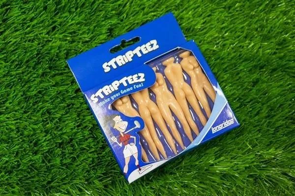 Longridge Strip Teez plastikowe tee nagie panie 76mm, 6szt.
