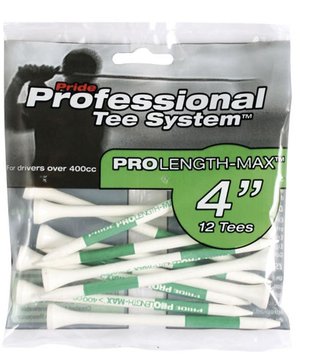 Pride Prolength Tees Green drewniana tee 101mm, 12szt.