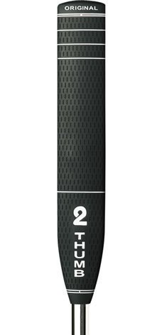 2 Thumb putter grip, black