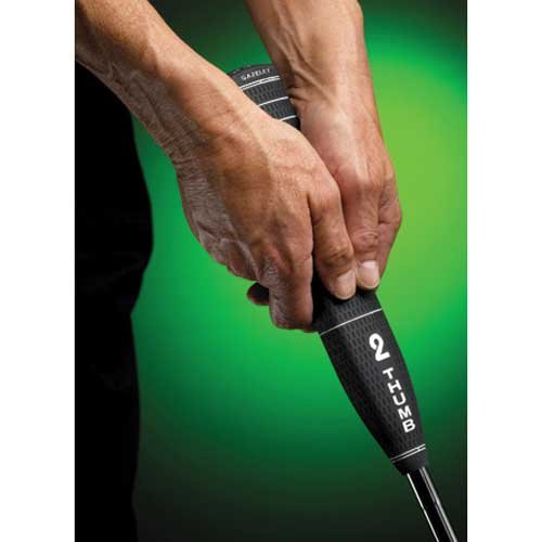 2 Thumb putter grip, black