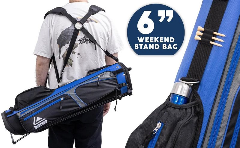 Longridge 6” Weekend stand bag, granatowy