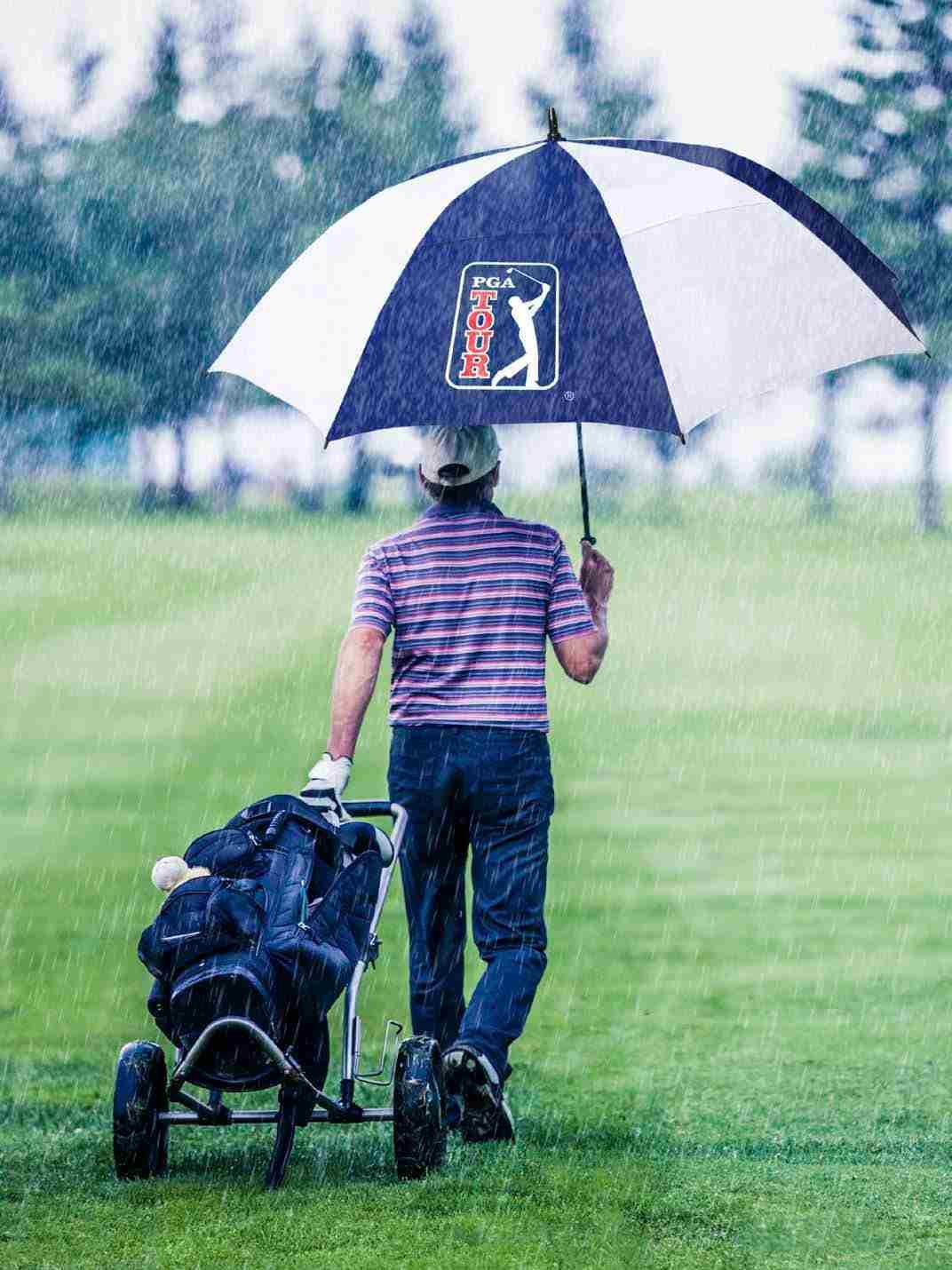 PGA Tour Windproof Double Canopy parasol 62"