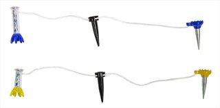 Longridge Magnetic Tees 75mm kołki golfowe magnetyczne