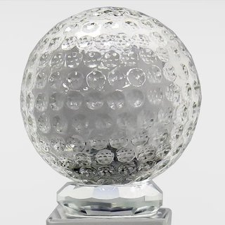 Longridge Crystal Golf Trophy 235mm