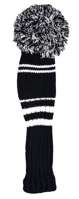 Longridge Pom Pom driver headcover, czarny/biały
