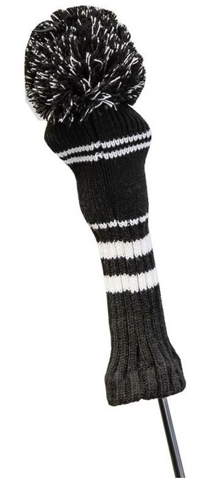 Longridge Pom Pom driver headcover, czarny/biały