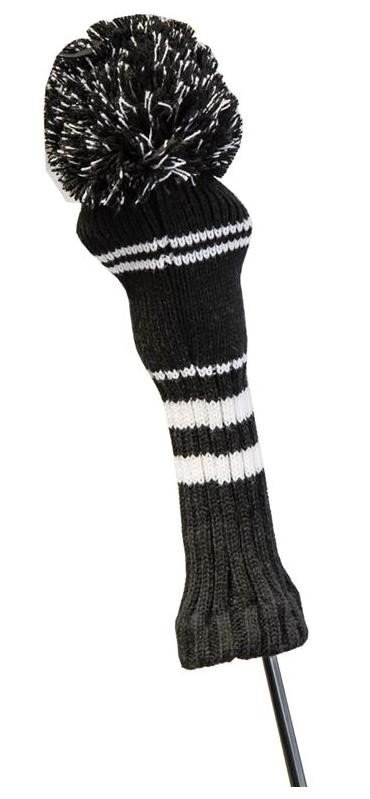 Longridge Pom Pom hybrid headcover, czarny/biały