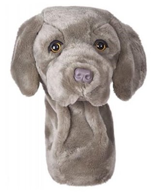 Daphne's Weimaraner driver headcover, wyżeł weimarski