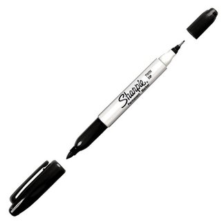 Ostatní Sharpie Twin Tip Permanent Marker, czarny