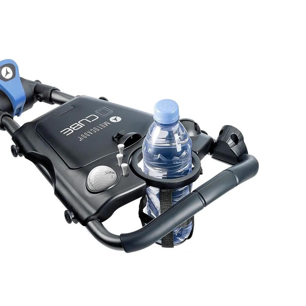 Motocaddy CUBE wózek golfowy, grafit/niebieski