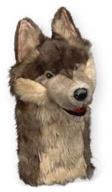Daphne's Wolf driver headcover, wilk