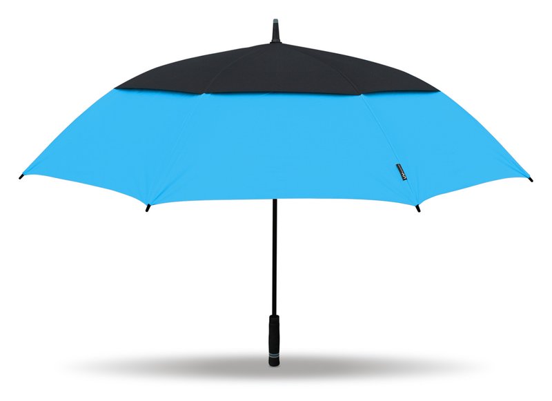 Masters Golf TourDri Colour Burst GR 64" UV parasol, niebieski/czarny