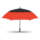 Masters Golf TourDri Colour Burst GR 64" UV parasol golfowy, poppy red/jet black