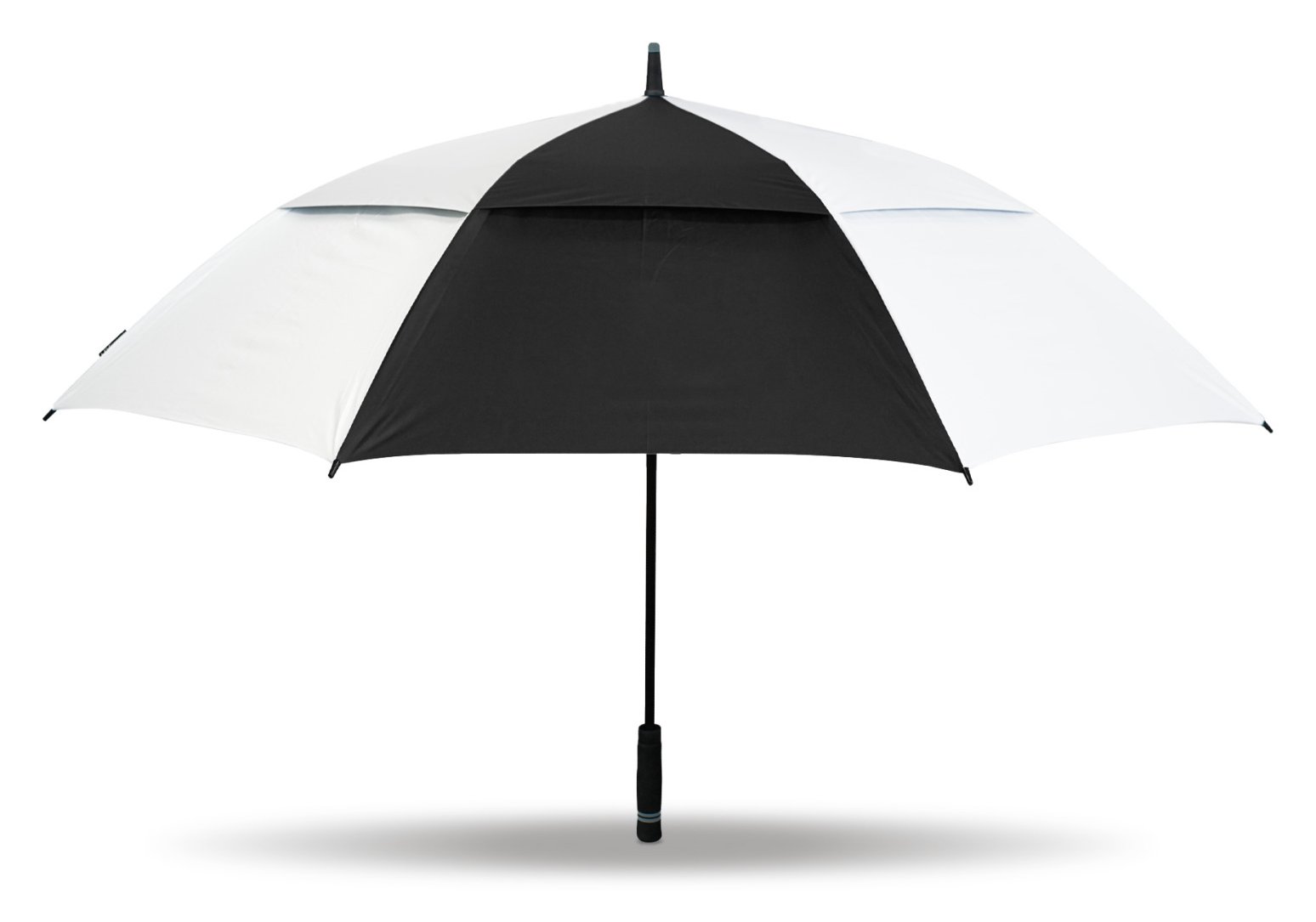 Masters Golf TourDri Classic GR 64" UV parasol, czarno/biały
