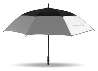 Masters Golf TourDri Classic GR 64" UV parasol, szary/czarny/przezroczysty