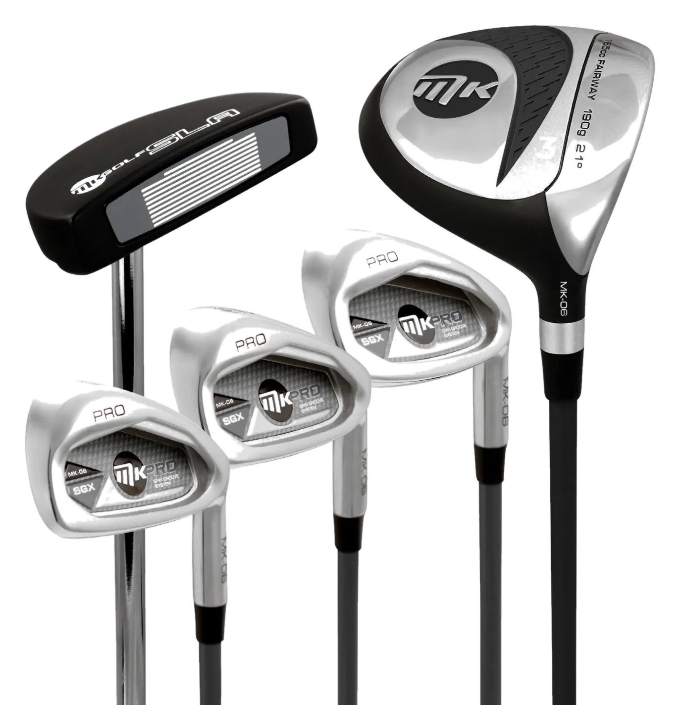 MKids Pro Junior Golf Half Set 65" (165cm) juniorski zestaw golfowy, grafit