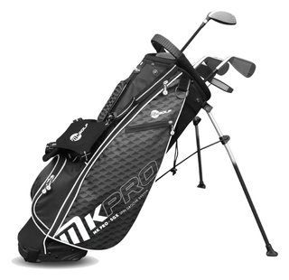 MKids Pro Junior Golf Half Set 65" (165cm/12-14Y) juniorski zestaw golfowy, grafit, stand bag, szary