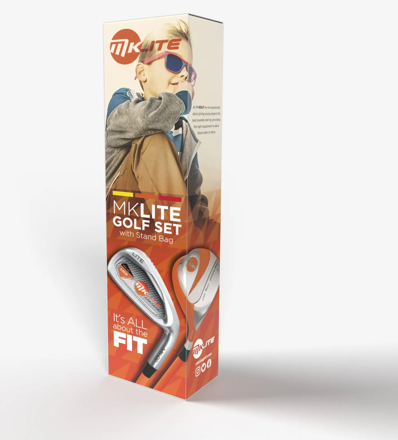 MKids Lite Junior zestaw golfowy, grafit