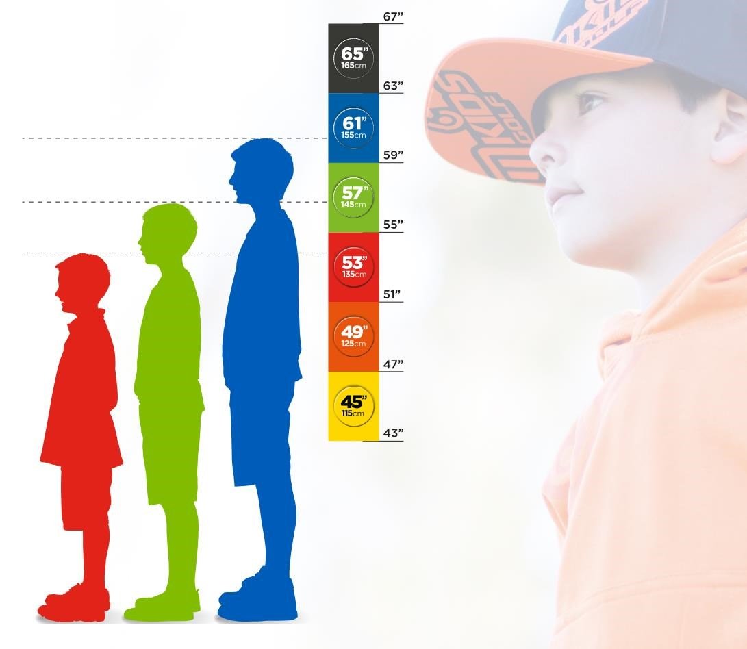 MKids Lite Junior zestaw golfowy, grafit, +stand bag, pomarańczowy