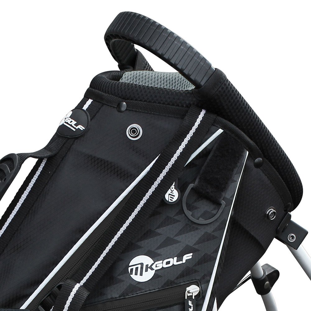 MKids Pro Junior Black 65" (165cm/12-14Y) junior stand bag, czarny