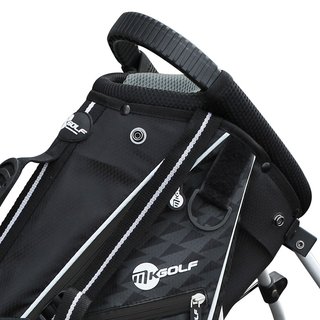 MKids Pro Junior Black 65" (165cm/12-14Y) junior stand bag, czarny