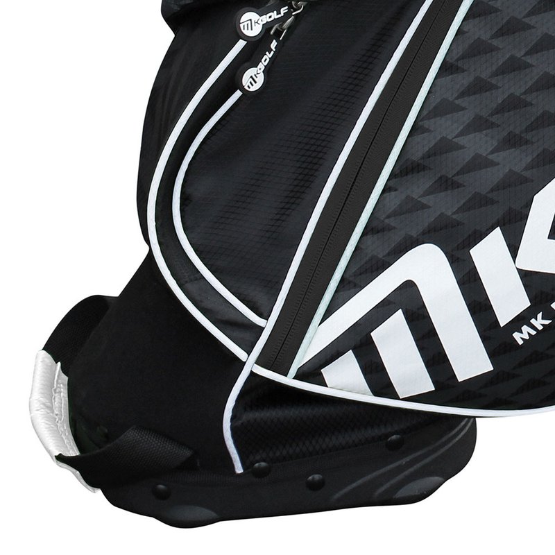 MKids Pro Junior Black 65" (165cm/12-14Y) junior stand bag, czarny