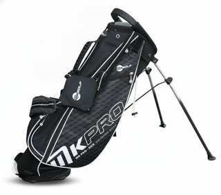 MKids Pro Junior Black 65" (165cm/12-14Y) junior stand bag, czarny