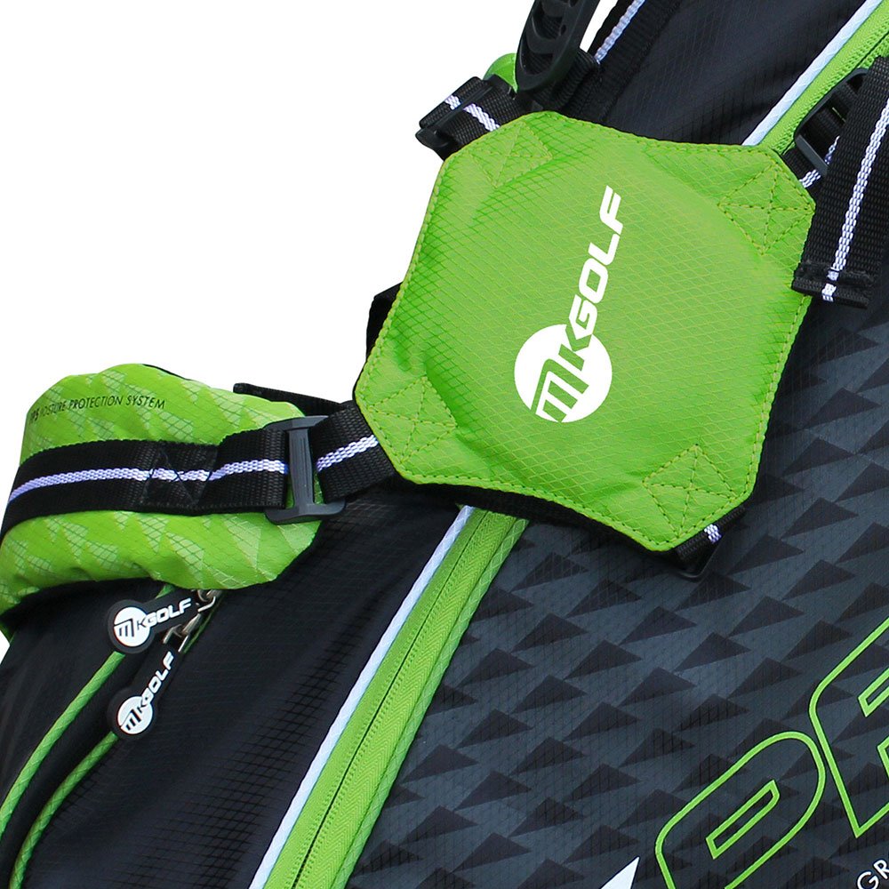 MKids Pro Junior Green 57" (145cm/9-11) stand bag, zielony