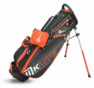 MKids Lite Junior stand bag 49" (125cm/6-8Y), pomarańczowy