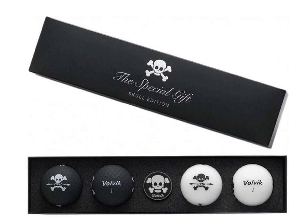 Volvik VIVID SKULL Edition zestaw podarunkowy
