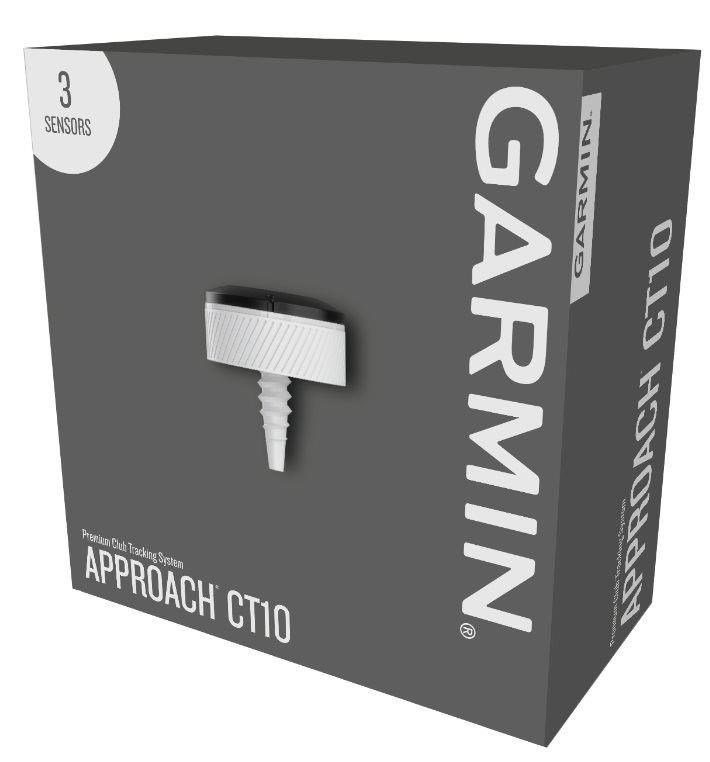 Garmin Approach CT10 czujniki z systemem śledzenia kijów, 3szt.