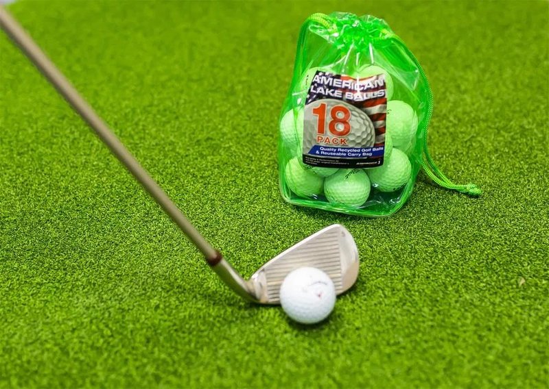 Longridge American 18 Mixed Lake Balls, mieszane piłki golfowe, 18 szt.
