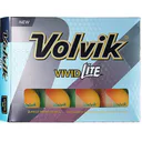 Volvik VIVID Lite piłki golfowe, pomarańczowe