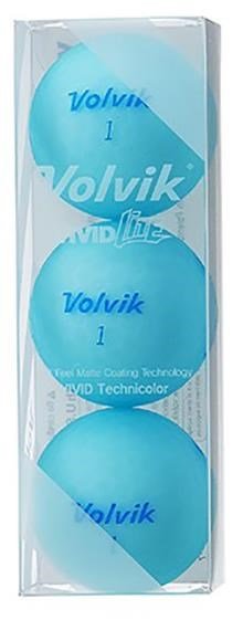 Volvik Vivid Lite Matte piłki golfowe, niebieskie