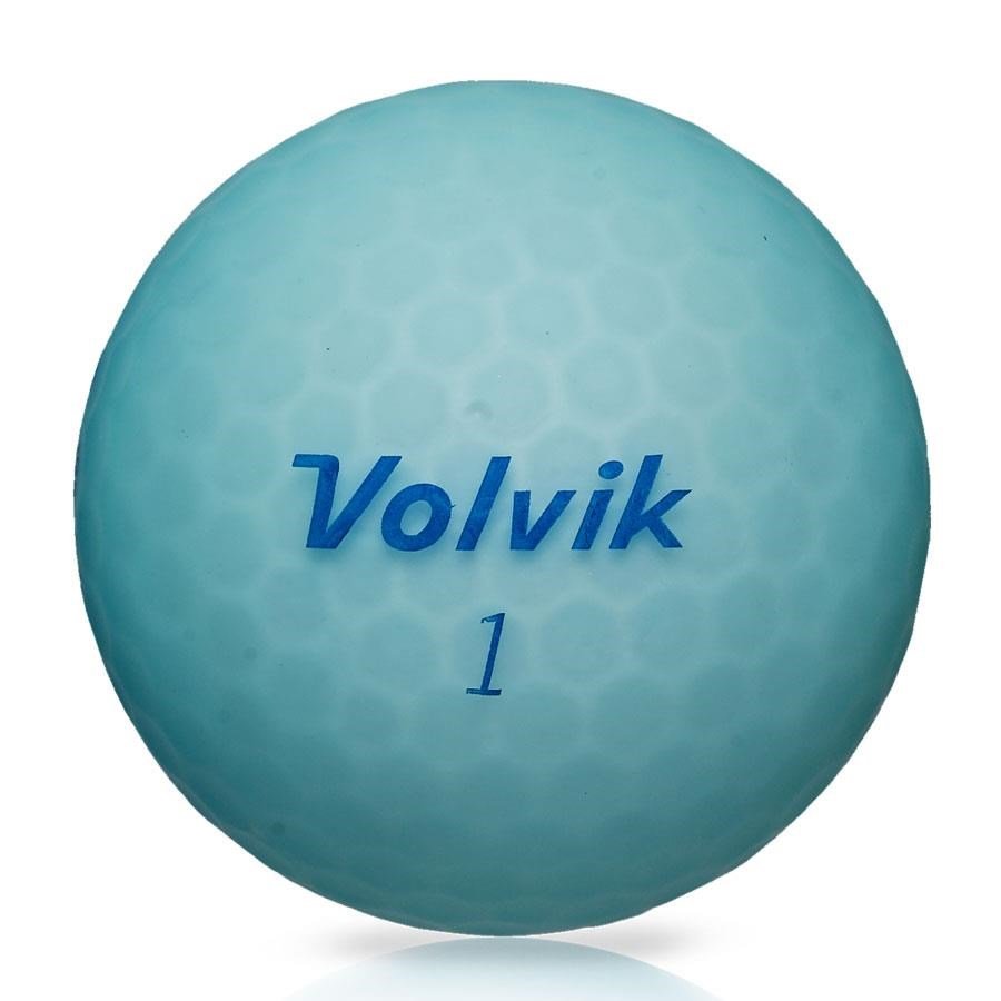 Volvik Vivid Lite Matte piłki golfowe, niebieskie