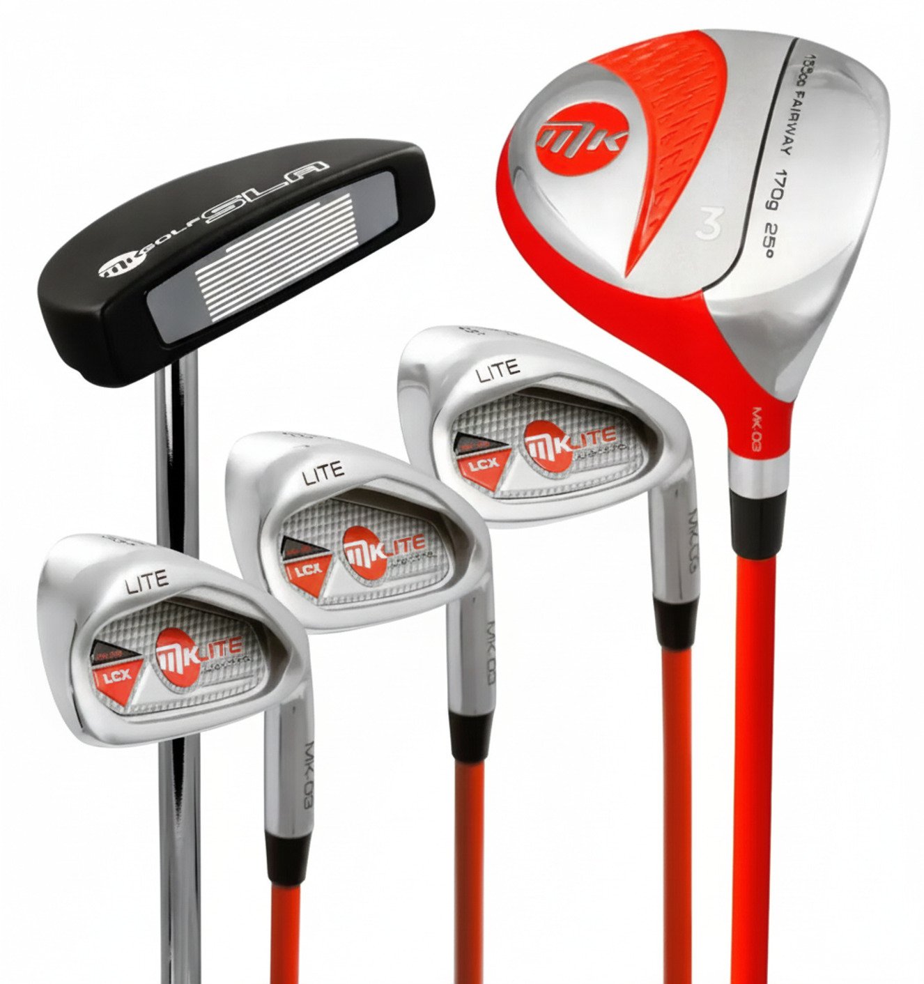 MKids Lite Junior zestaw golfowy, grafit