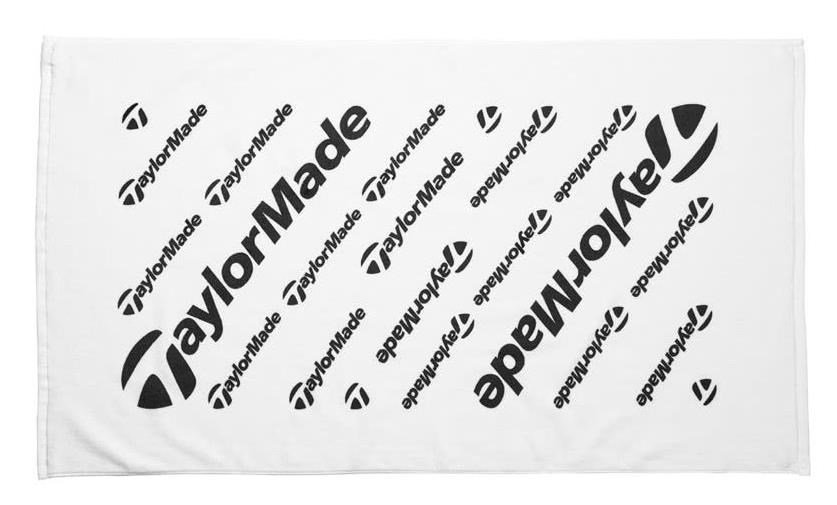 TaylorMade Tour Towel ręcznik golfowy, biały