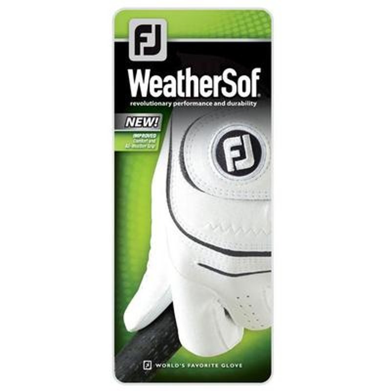 FootJoy WeatherSof rękawiczka męska, biała