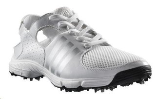 Adidas climacool Slingback damskie buty golfowe, białe