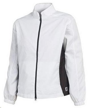 FootJoy dámská neprofuková bunda - černá/bílá